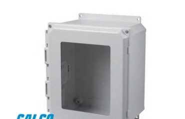 Window Door Hinge Cover with Flange - 20 x 16 x 10 - Fiberglass N9729