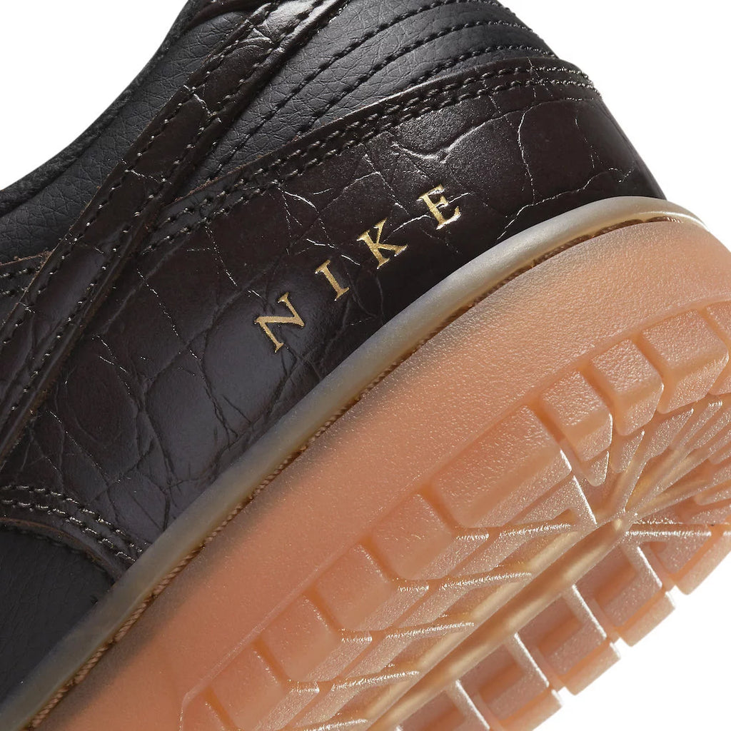 Black Velvet Brown Low Shoes E164
