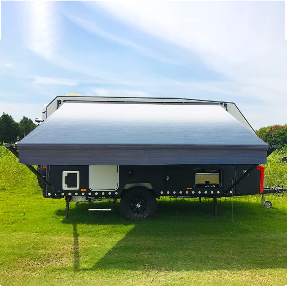 14 Feet Blue Shale Vinyl RV Awning Replacement H6029