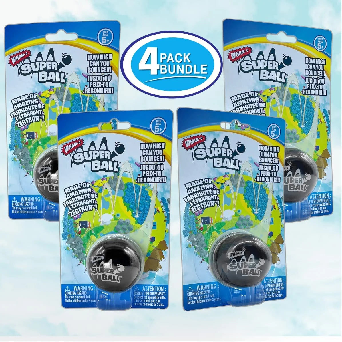Black 4 pack Super Ball D552