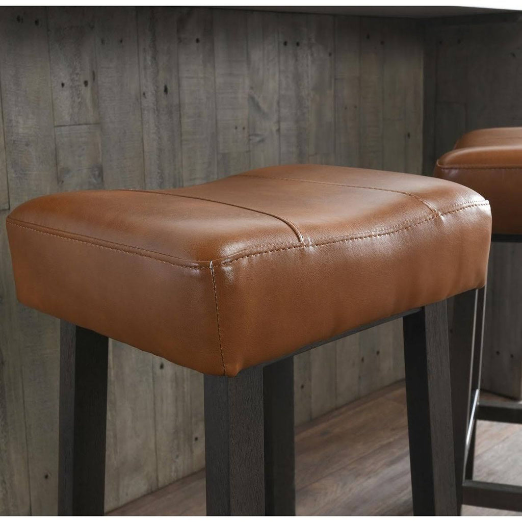 Camel Beige Backless Counterstool F4378