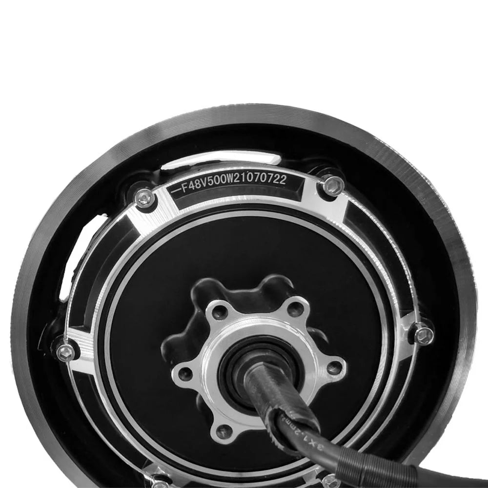 10'' 48V 500W Brushless Electric Hub Motor with Disc Brake S81400