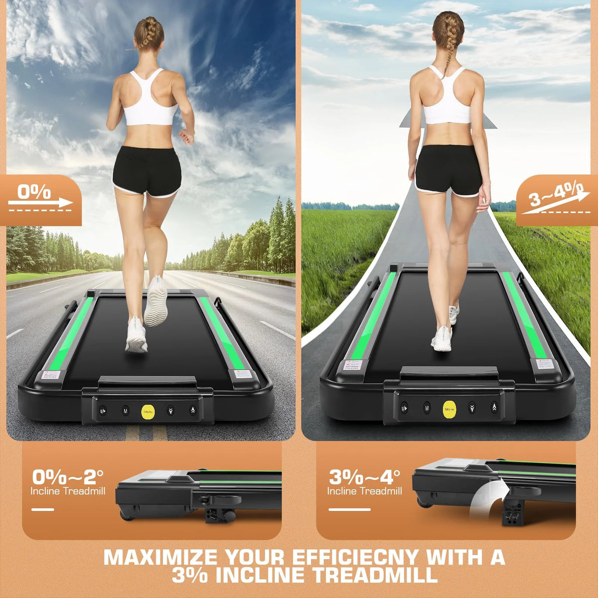 2 in 1 Folding Treadmill Z410