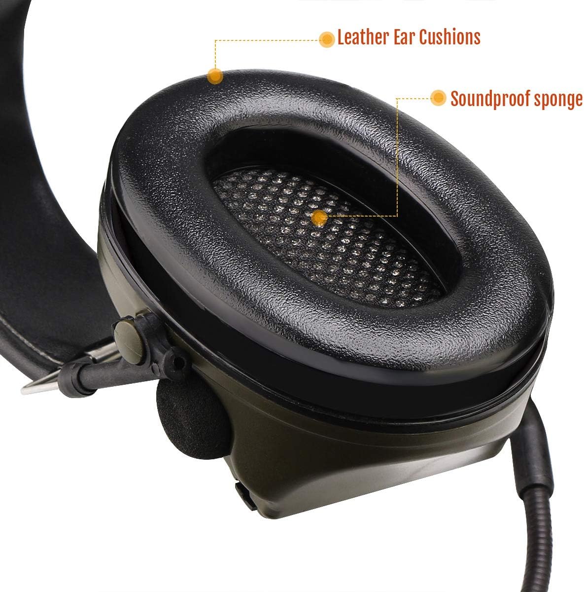 Tactical Headset with Mic B299