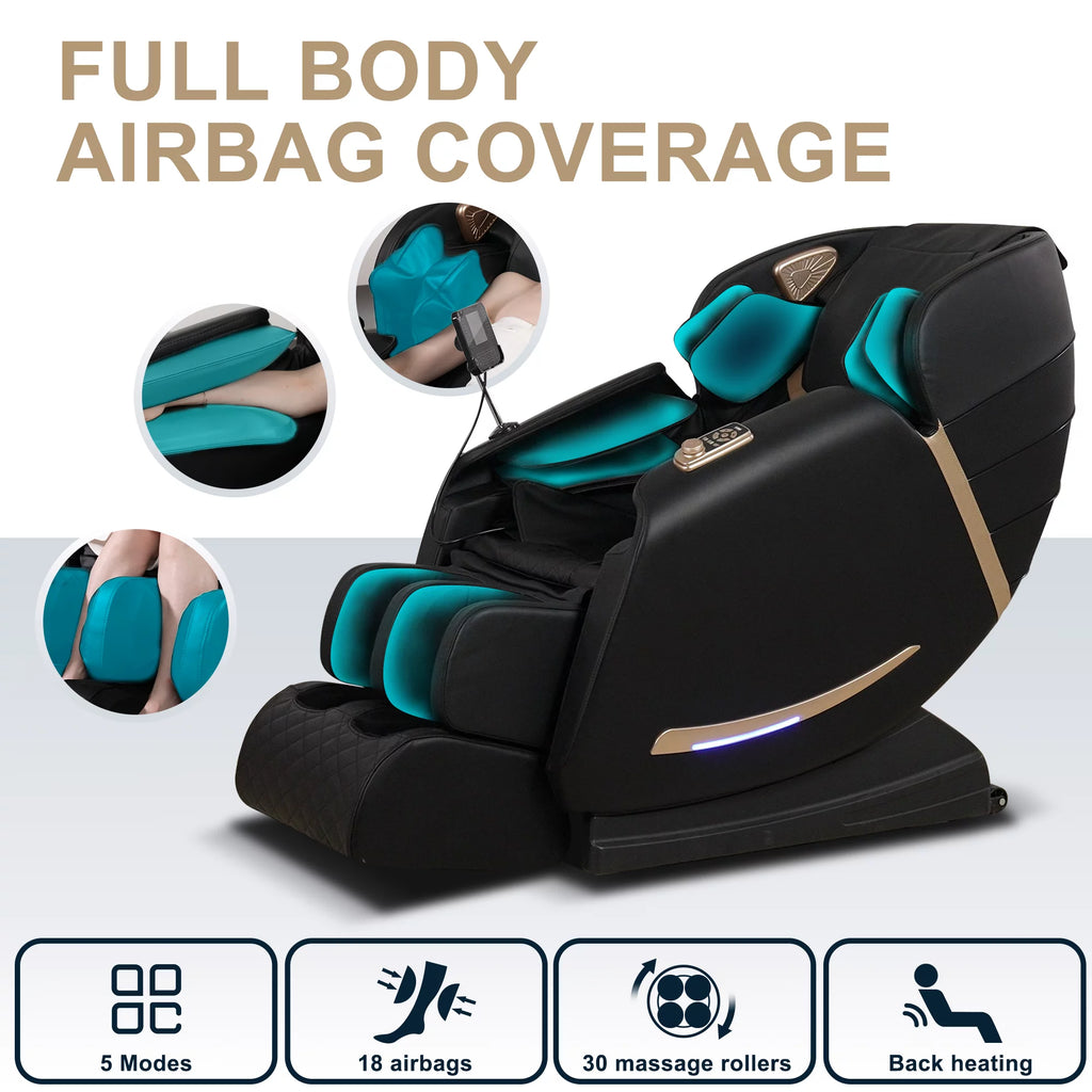 Zero Gravity Full Body Massage Chair with Heating and Airbag G831157