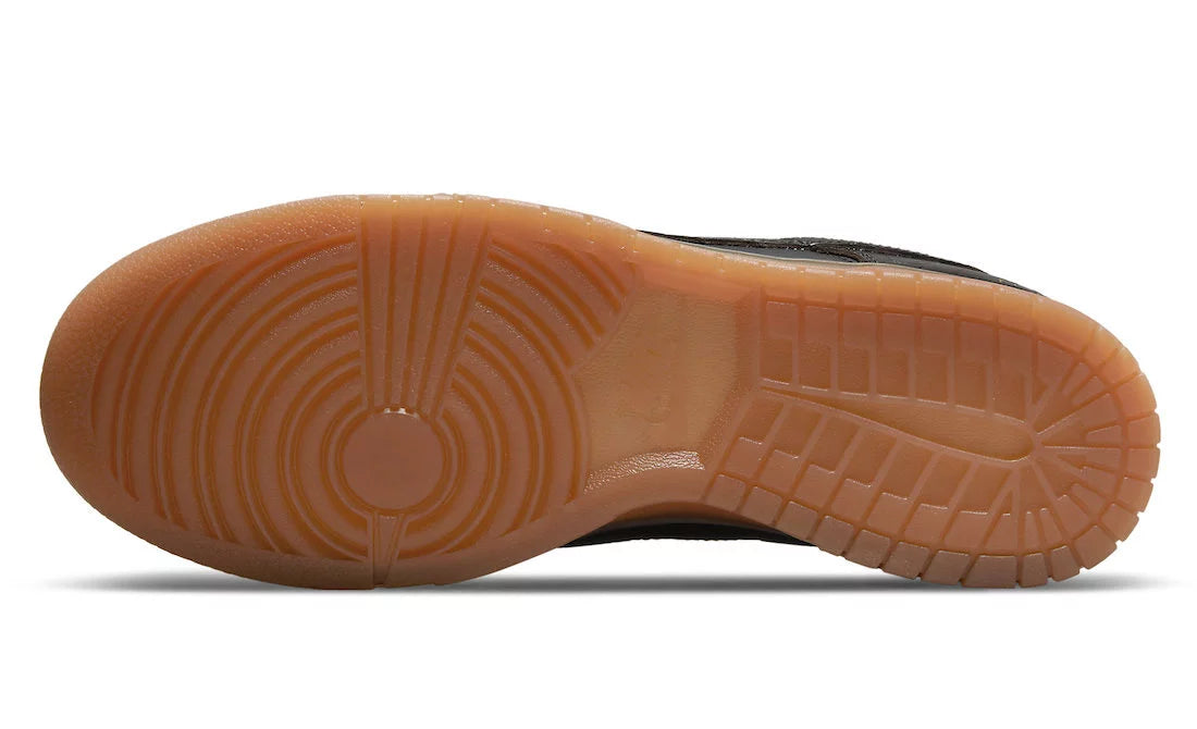 Black Velvet Brown Low Shoes E164