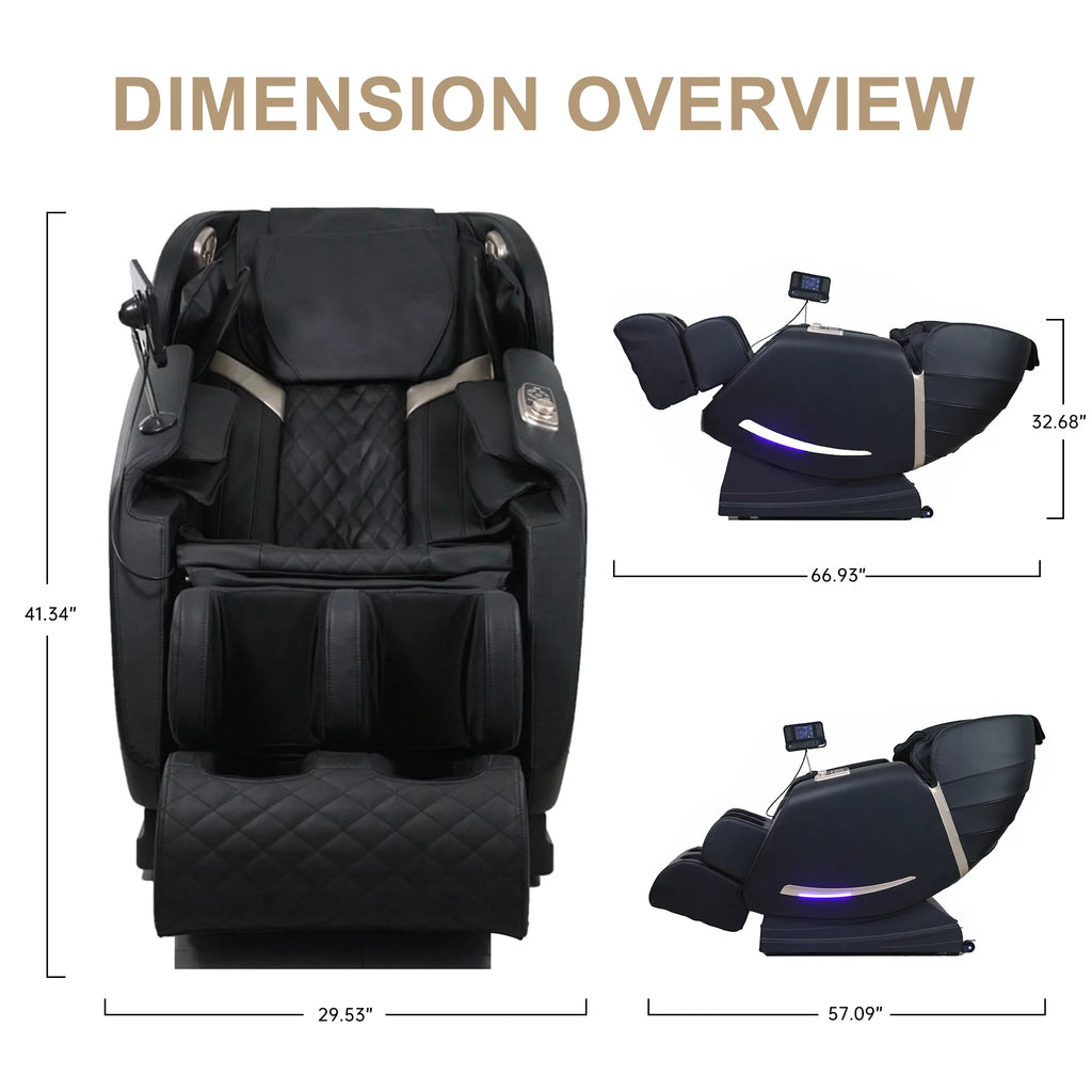 Zero Gravity Full Body Massage Chair with Heating and Airbag G831157