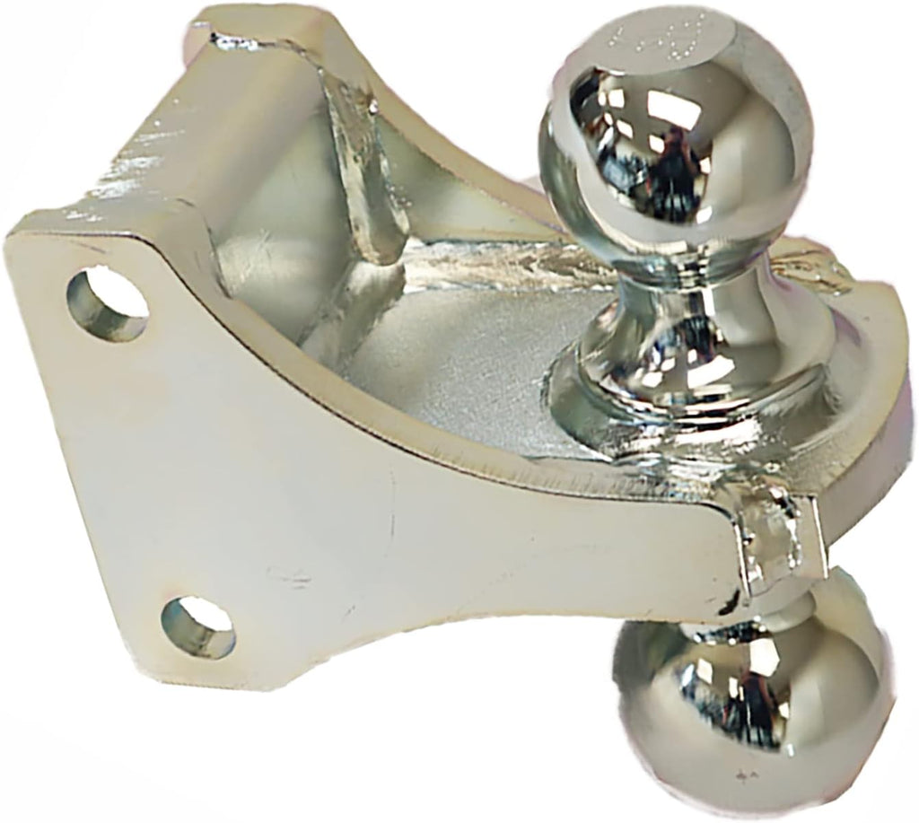 Combo Multi Ball Mount Attachment with 2" and 2-5/16" Hitch Balls, 1/2" to 4-1/2" Drop F305515