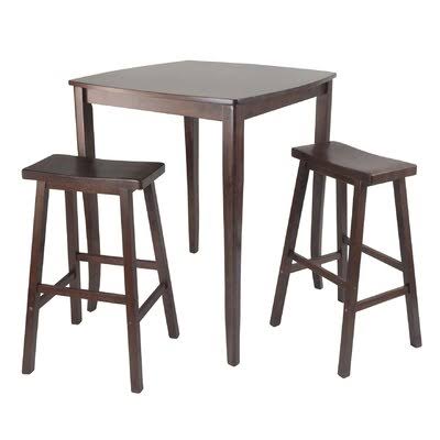 3 - Piece Counter Height Solid Wood Dining Set G3108
