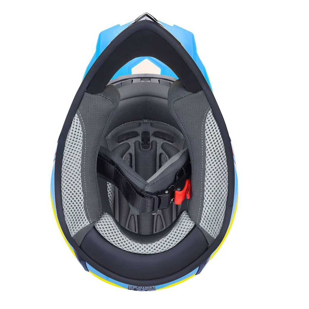 Kids Youth ATV Off Road Dirt Bike Motocross Helmet Combo Small H126302