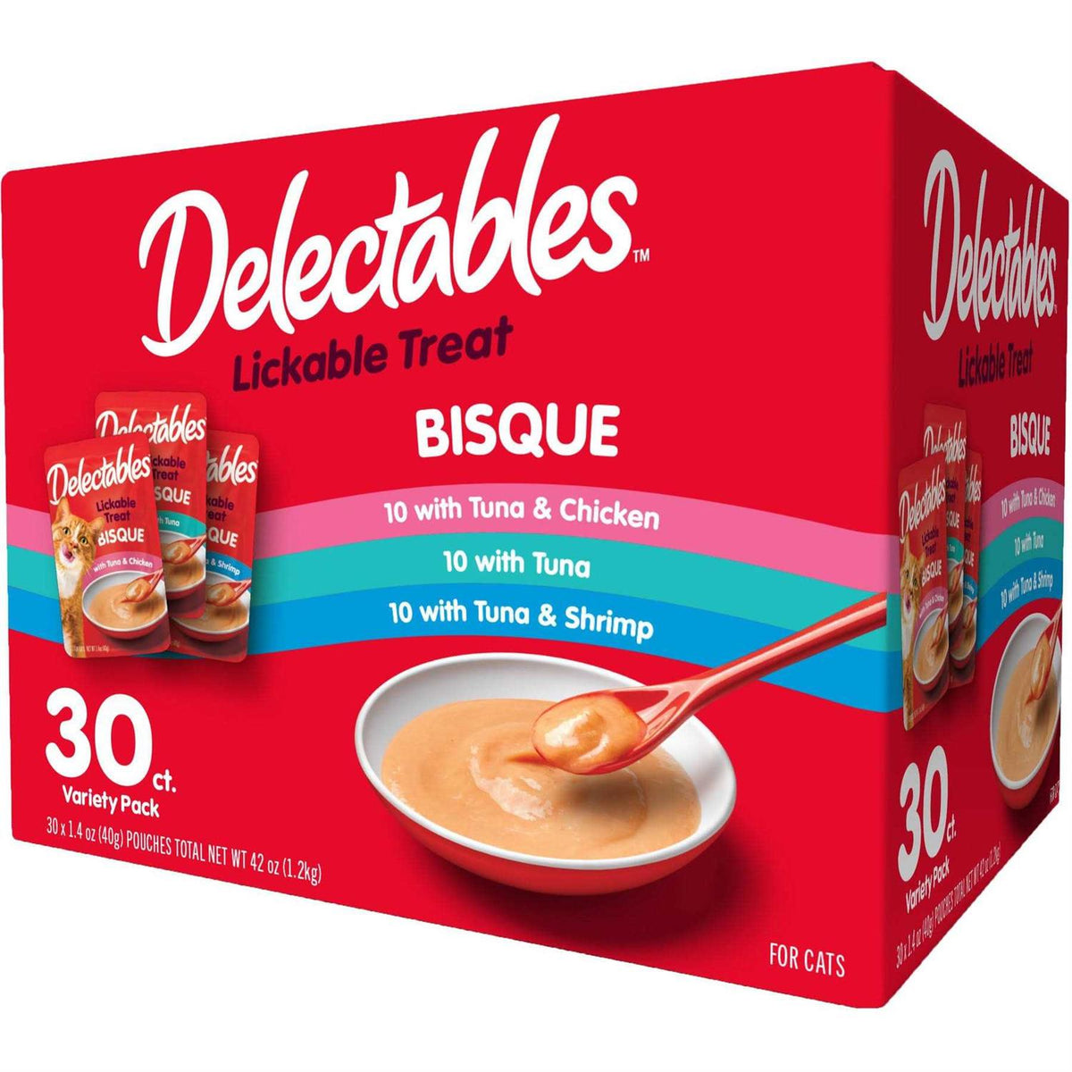 Lickable Cat Treats Variety Pack L580803