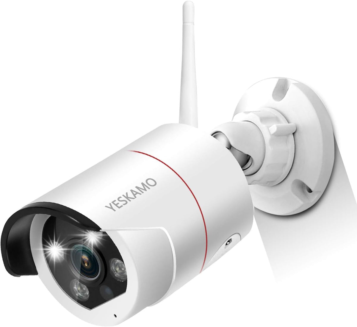 Wireless Security Camera System with 12'' Monitor 3MP WiFi IP Cameras 1TB Hard Drive N563