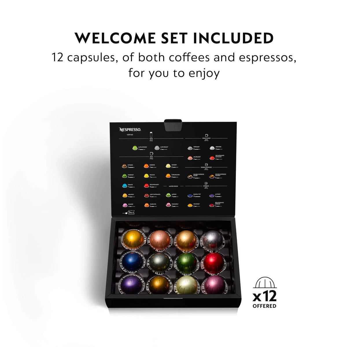 Ink Black Coffee and Espresso Machine with Milk Frother H842