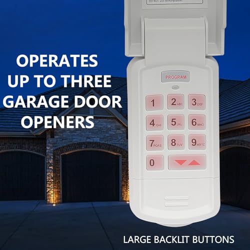 2 Pack Universal Garage Door Opener Remote Q940366