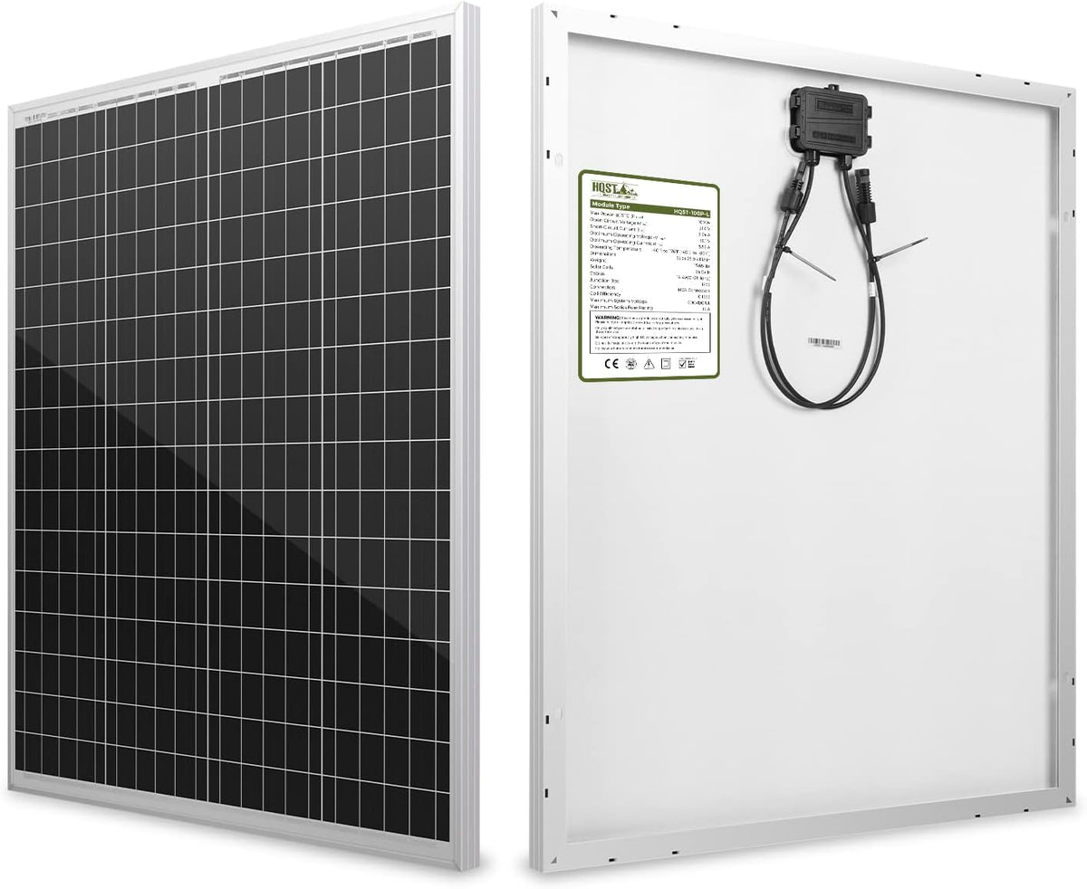 100 Watt Polycrystalline 12V Solar Panel K340
