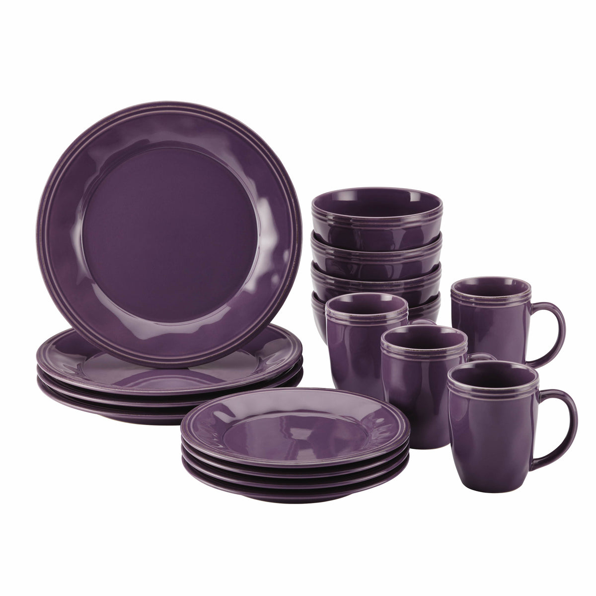 16-Piece Stoneware Dinnerware Set W160