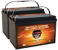 QTY2 12V 120AH AGM Deep Cycle Group 31 Batteries D11263