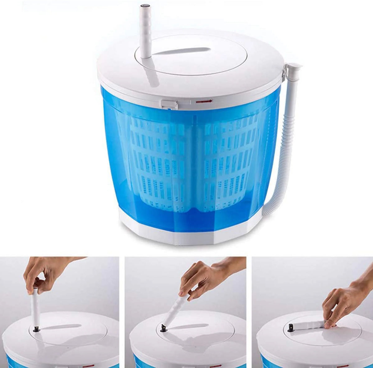 2 In 1 Portable Mini Washing Machine U90865
