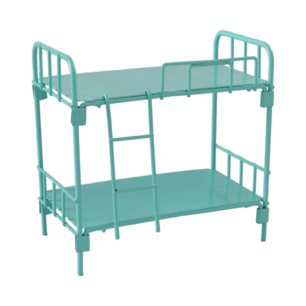Metal Bunk Bed Dollhouse Miniature Model 6x3x6inch C6760