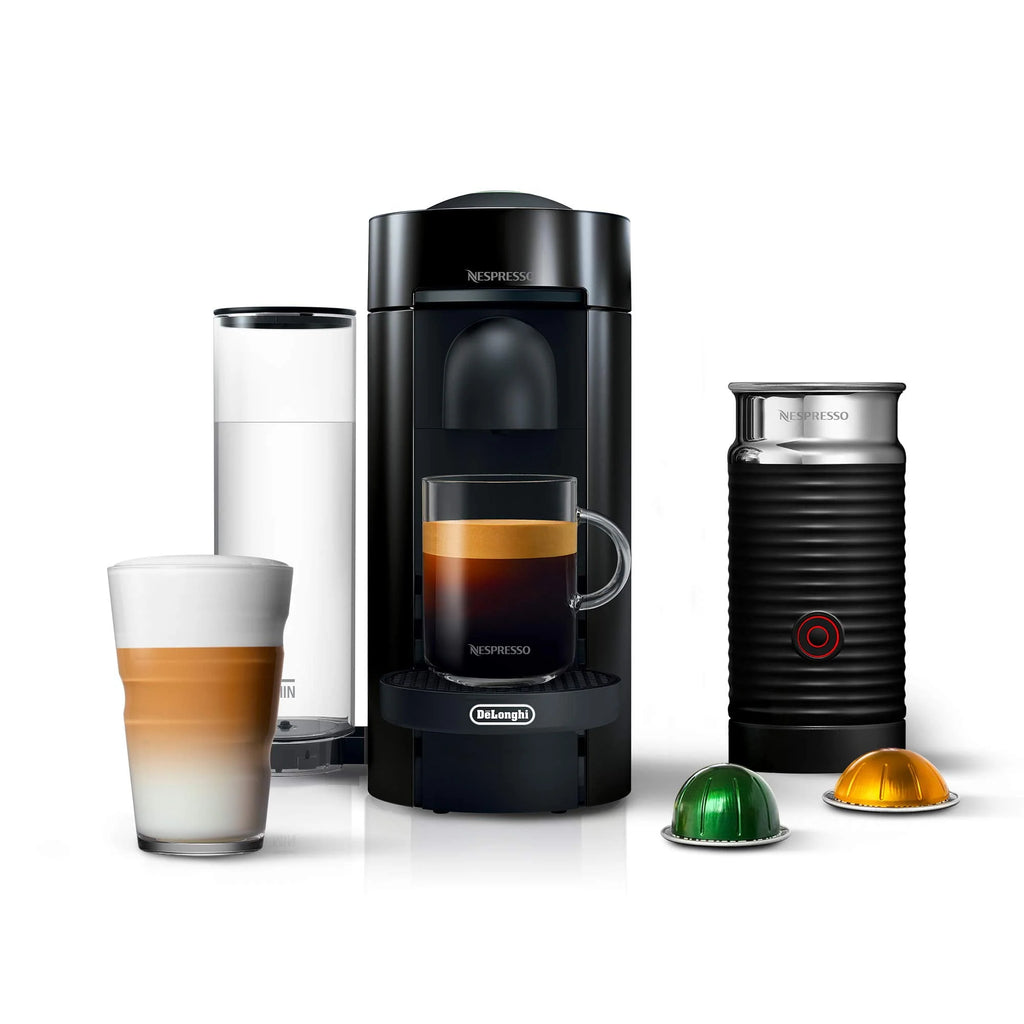 Ink Black Coffee and Espresso Machine with Milk Frother H842