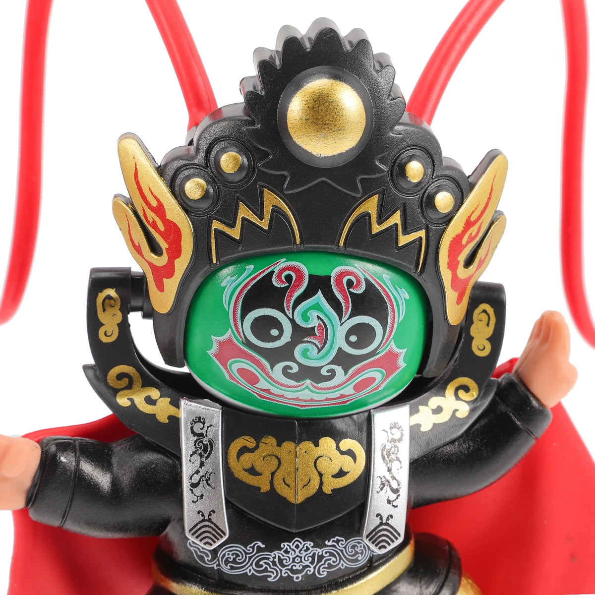 Sichuan Opera Face Doll Decor Chinese Peking Ornament Culture Art Desktop P78284
