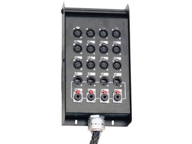 12 Channel 25& Pro Stage XLR Snake Cable D3706