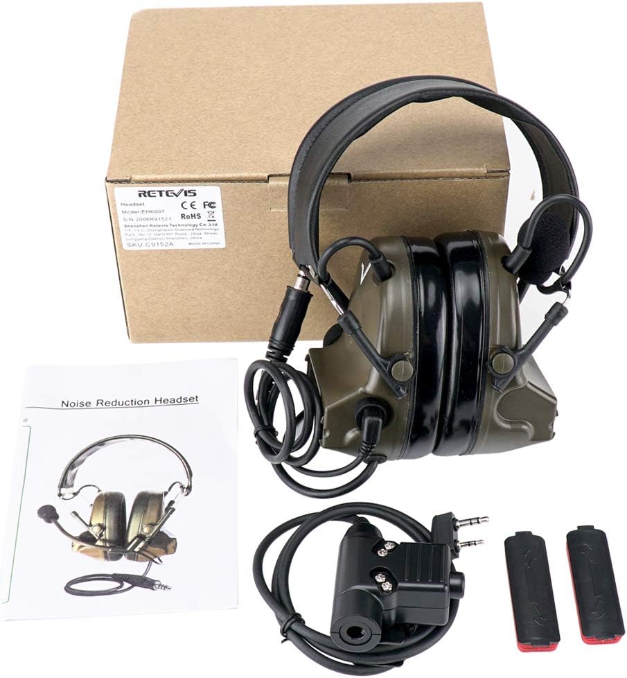 Tactical Headset with Mic B299