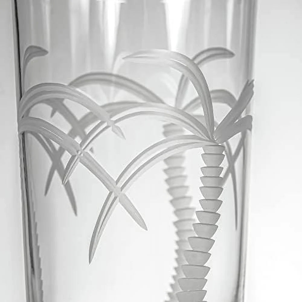 Set Of 4 15 Ounce Lead-Free Crystal Highball Glass L1937