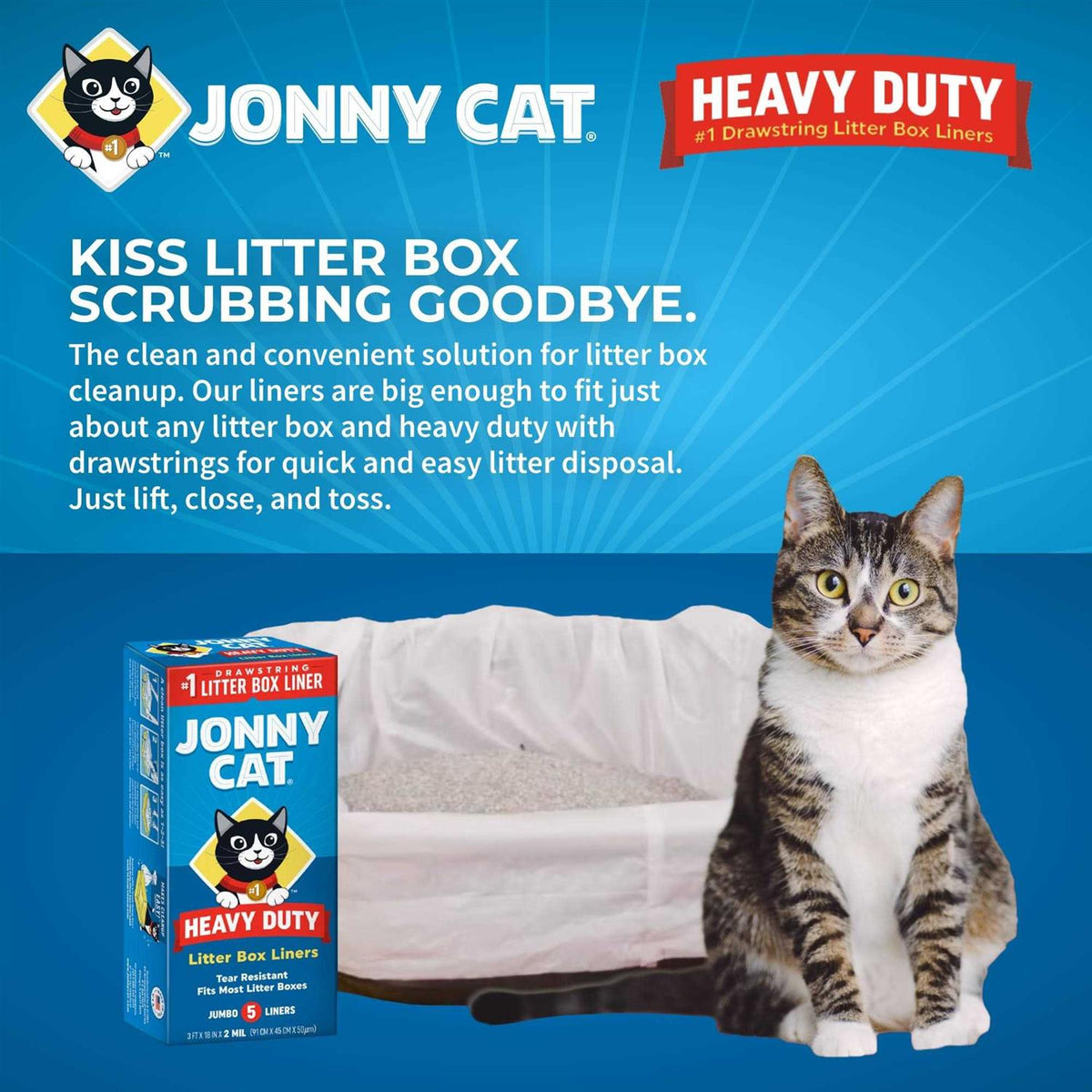 Heavy Duty Litter Box Liners D2260