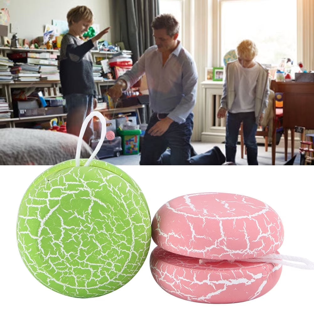 2 Pcs Wood Responsive Yo-Yo Toys P10898