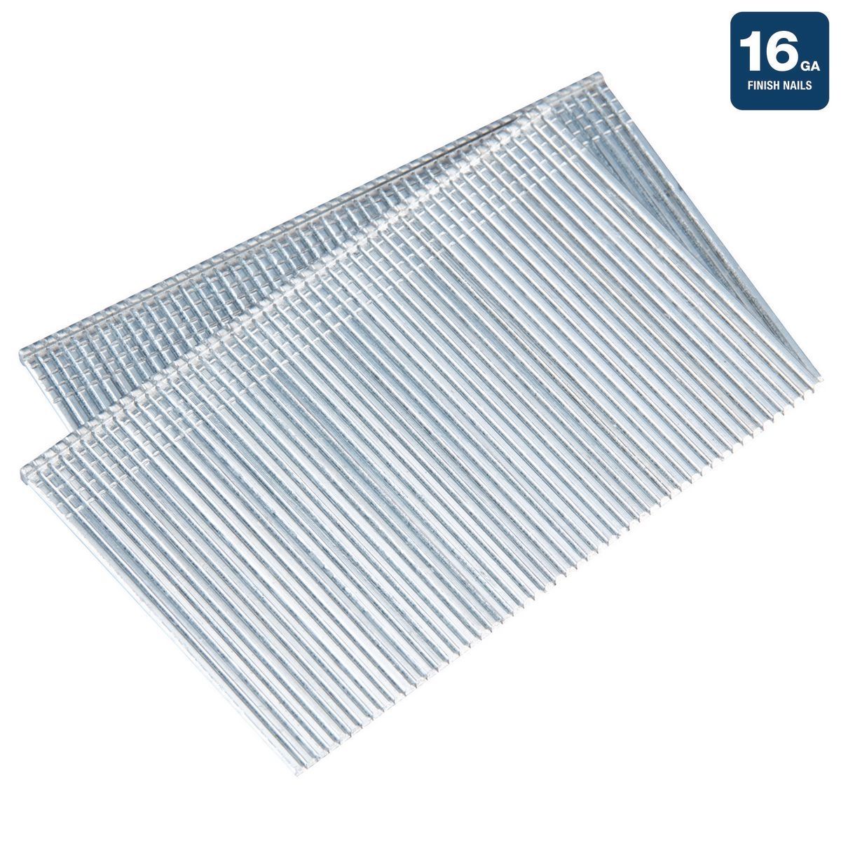 2 in. 16 GA Galvanized Finish Nails, 1000 Piece H45883