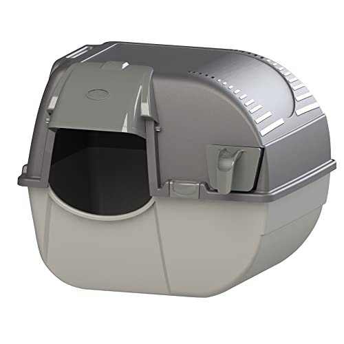 Gray Self Cleaning Litter Box Y762219