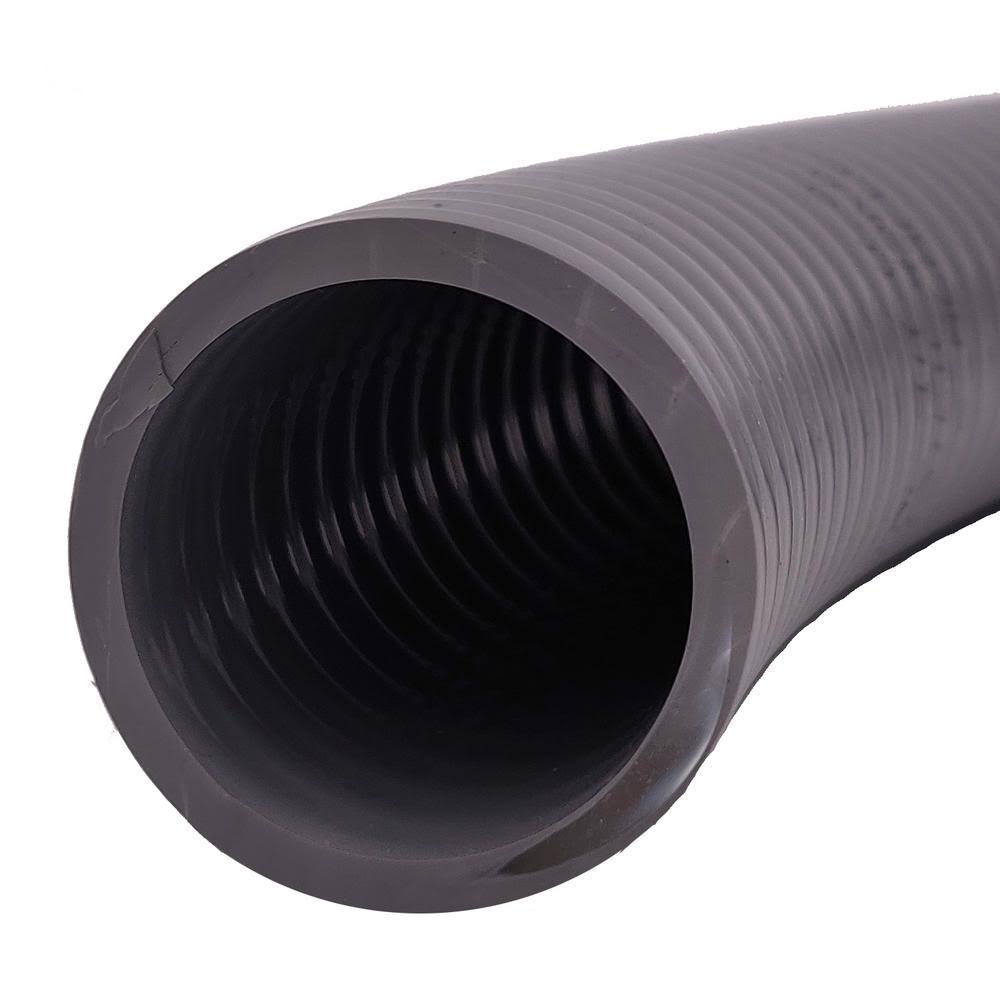2 in. Dia x 25 ft. Non-Metallic UL Liquid Tight Electrical Conduit Kit with 2 Straight and 2 Angle Fittings T4705