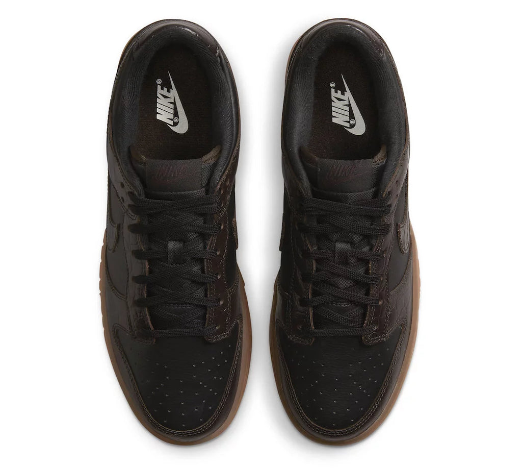 Black Velvet Brown Low Shoes E164