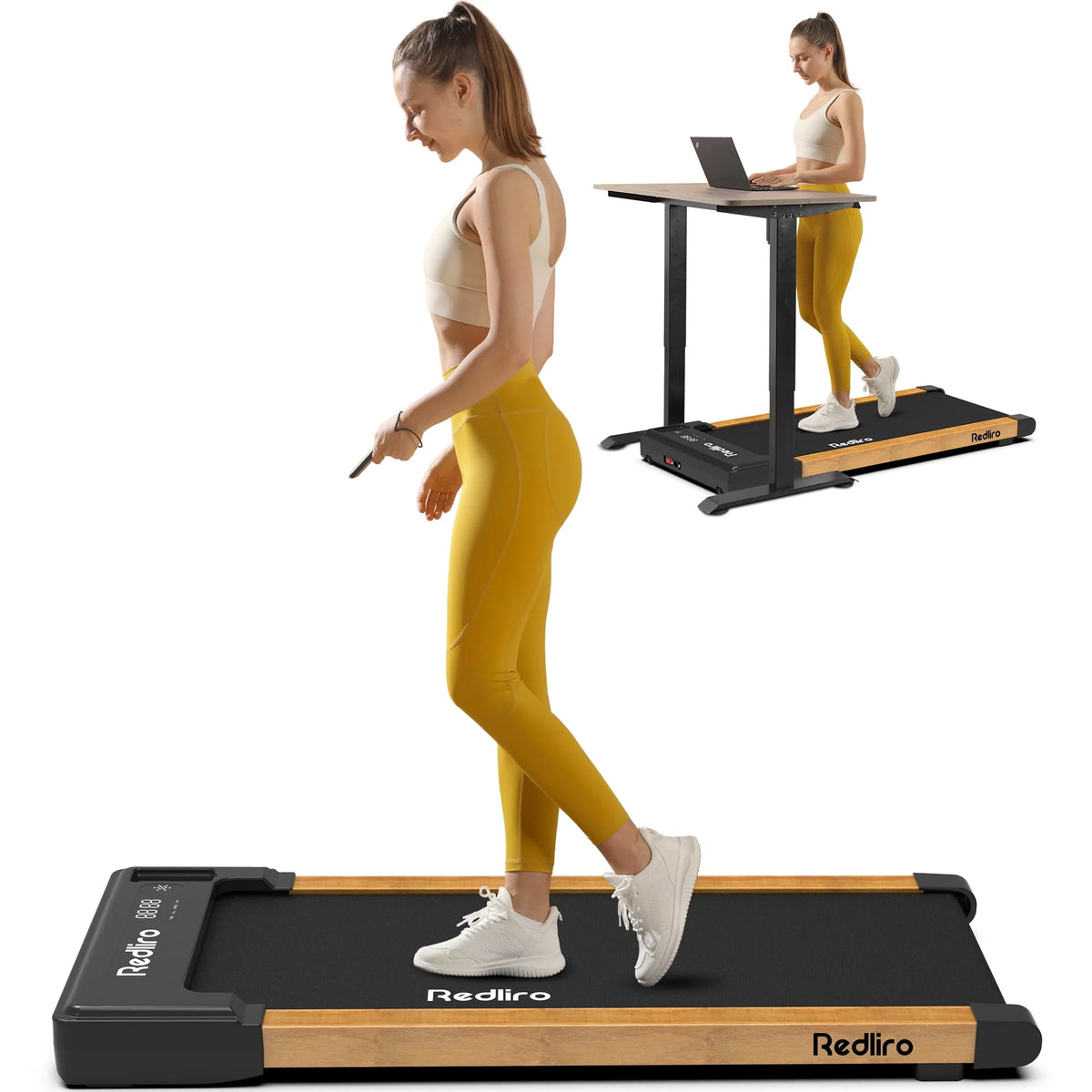 White Walking Pad Treadmill I91152