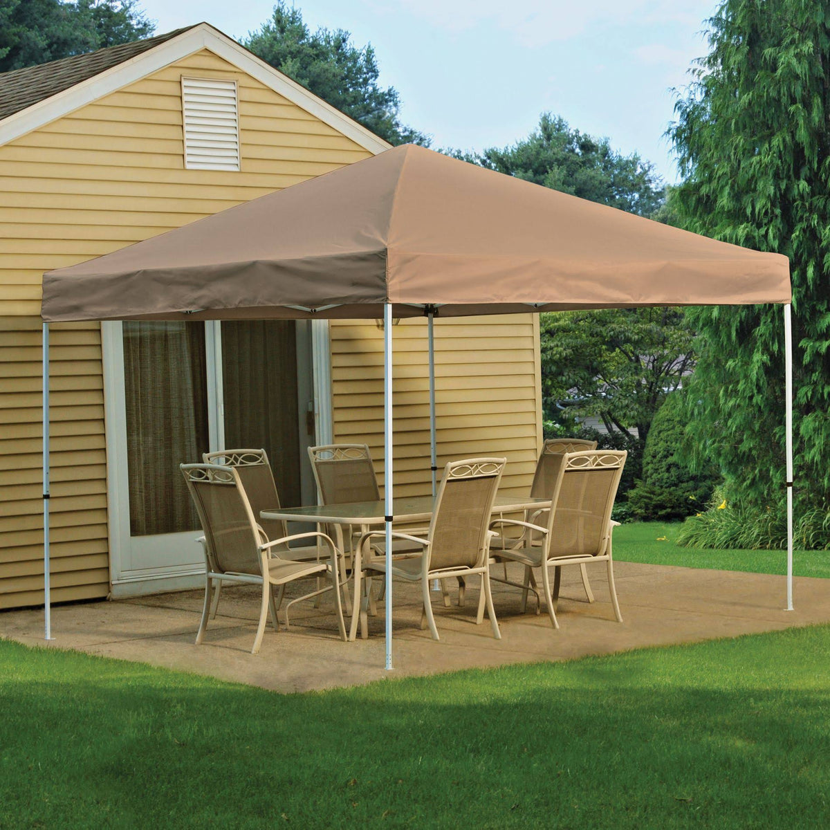 10x10 Straight Leg Pop Up Canopy E9403
