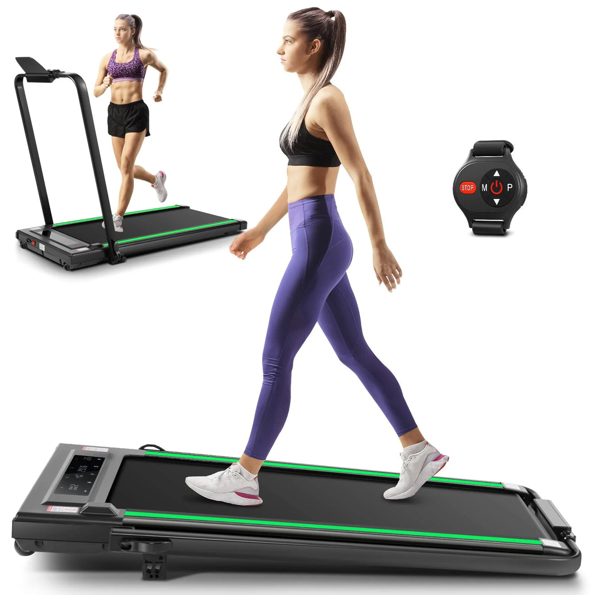 2 in 1 Folding Treadmill Z410