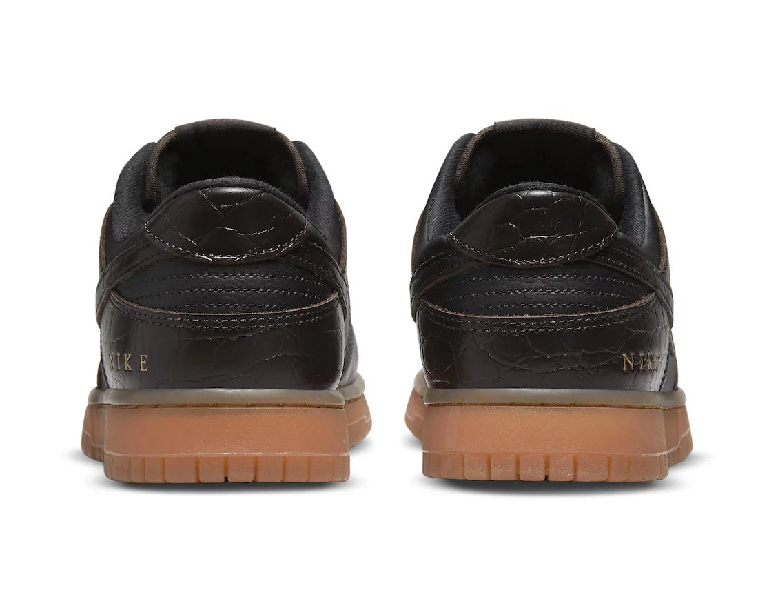Black Velvet Brown Low Shoes E164