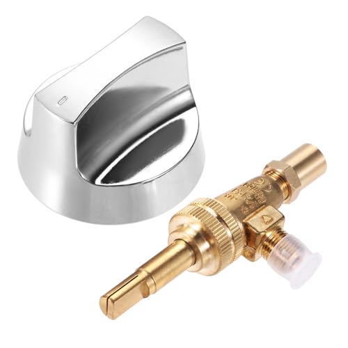 Propane Gas Control Valve with Chromed Steel Knob D241