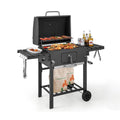 Charcoal Grill with Storage Shelf N220898