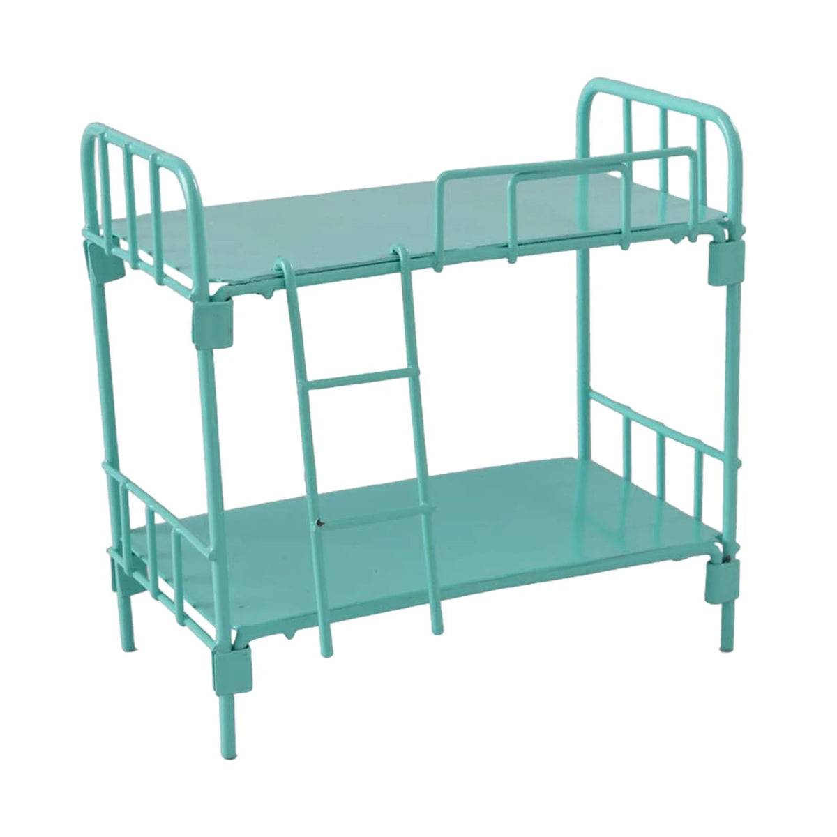 Metal Bunk Bed Dollhouse Miniature Model 6x3x6inch C6760