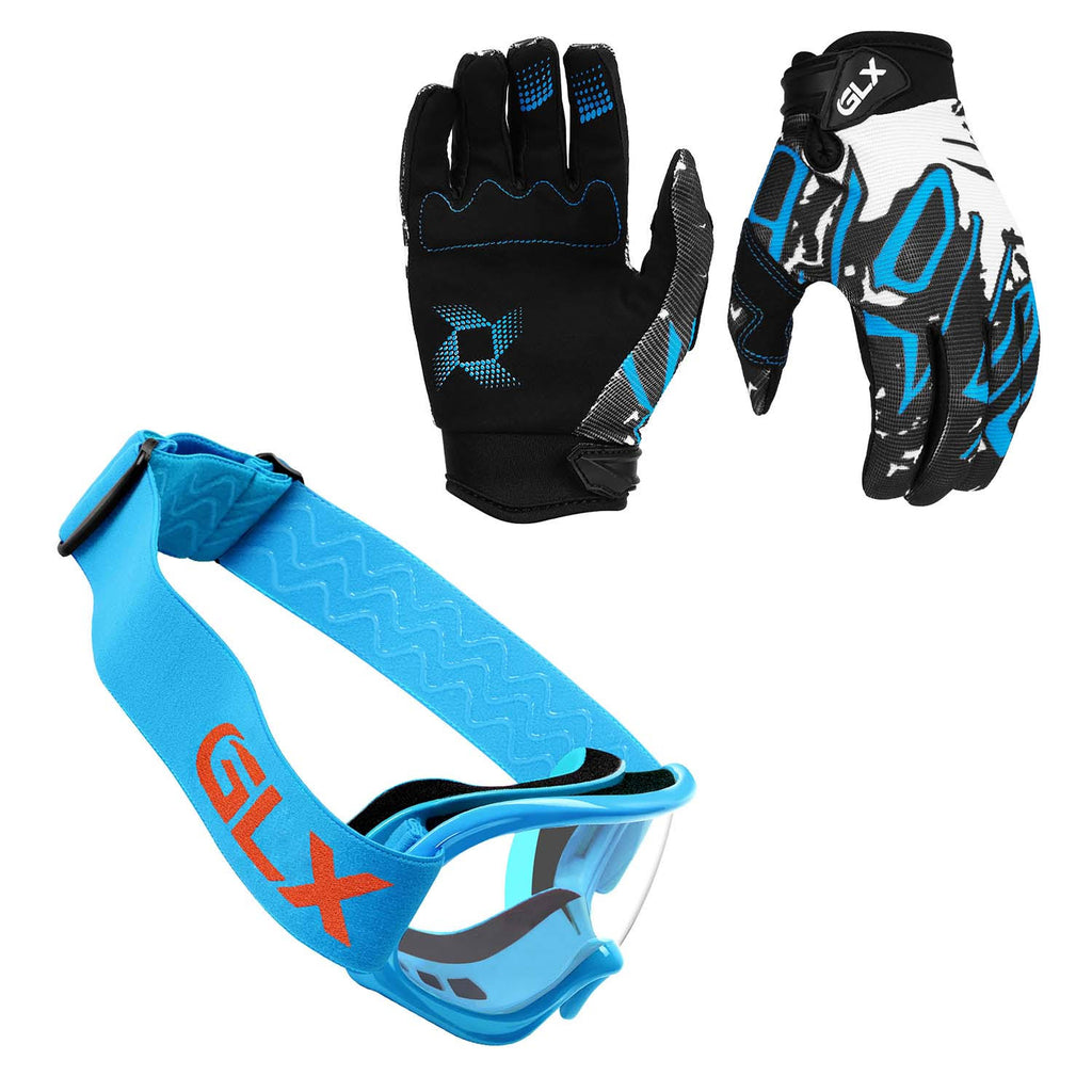 Kids Youth ATV Off Road Dirt Bike Motocross Helmet Combo Small H126302