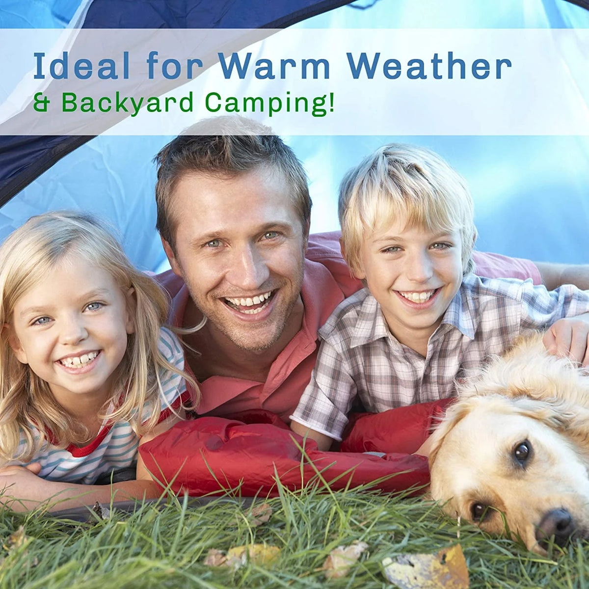 2 Person Lightweight Dome Tent with Rain Fly & Carrying Bag T8876
