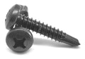 #8-18 x 1/2 Self Drilling Screw Phillips Pan Head Black Oxide W710
