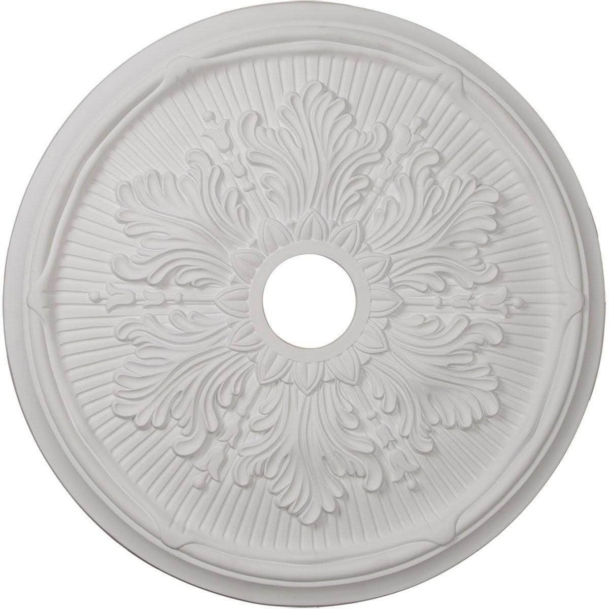 Hand-Painted Copper Penny Ceiling Medallion V423
