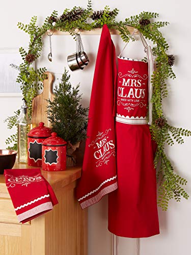 Cotton Apron and Dishtowel Set, 3 Count Q519667