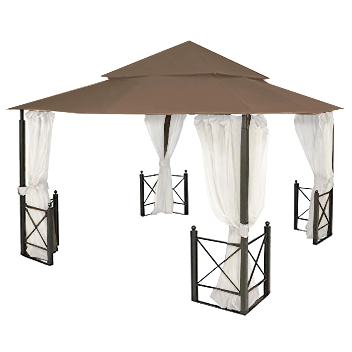 12' x 12' Nutmeg Replacement Canopy Top Cover F271215