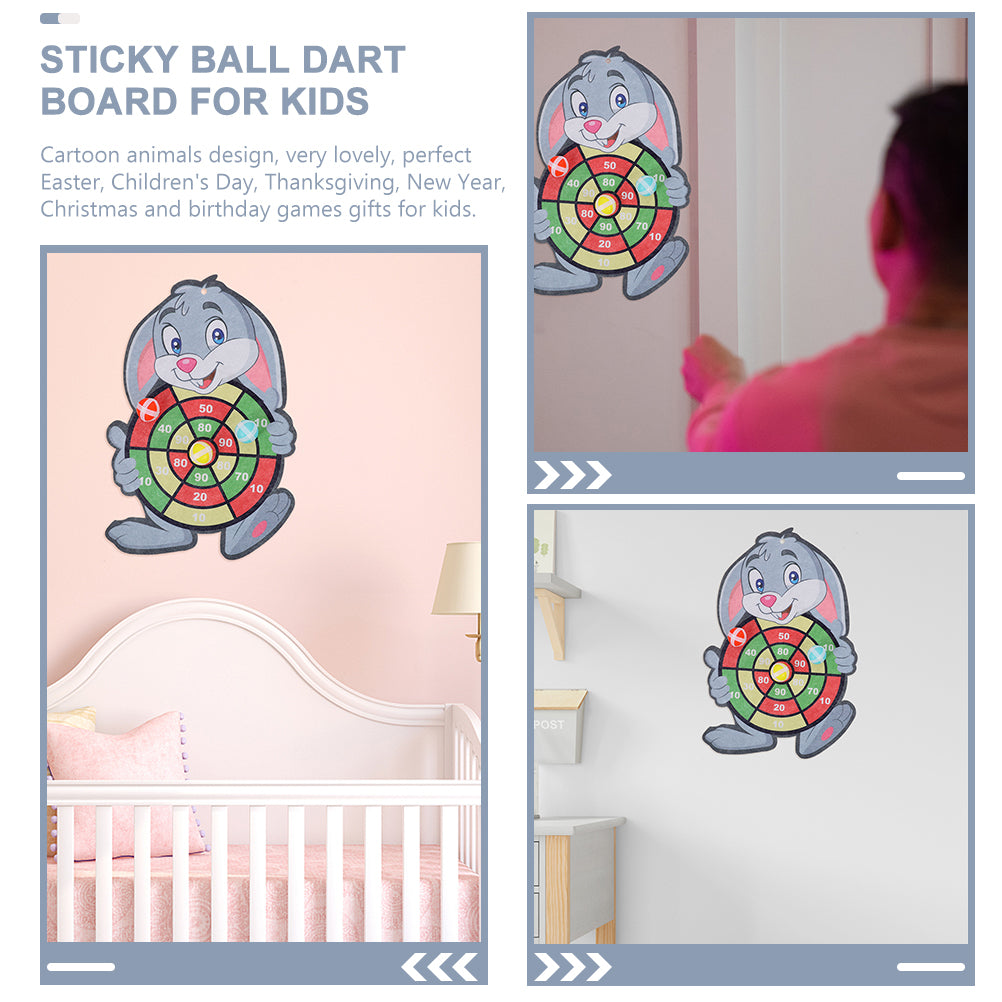 2 Sets Dart Board and Sticky Balls B843479
