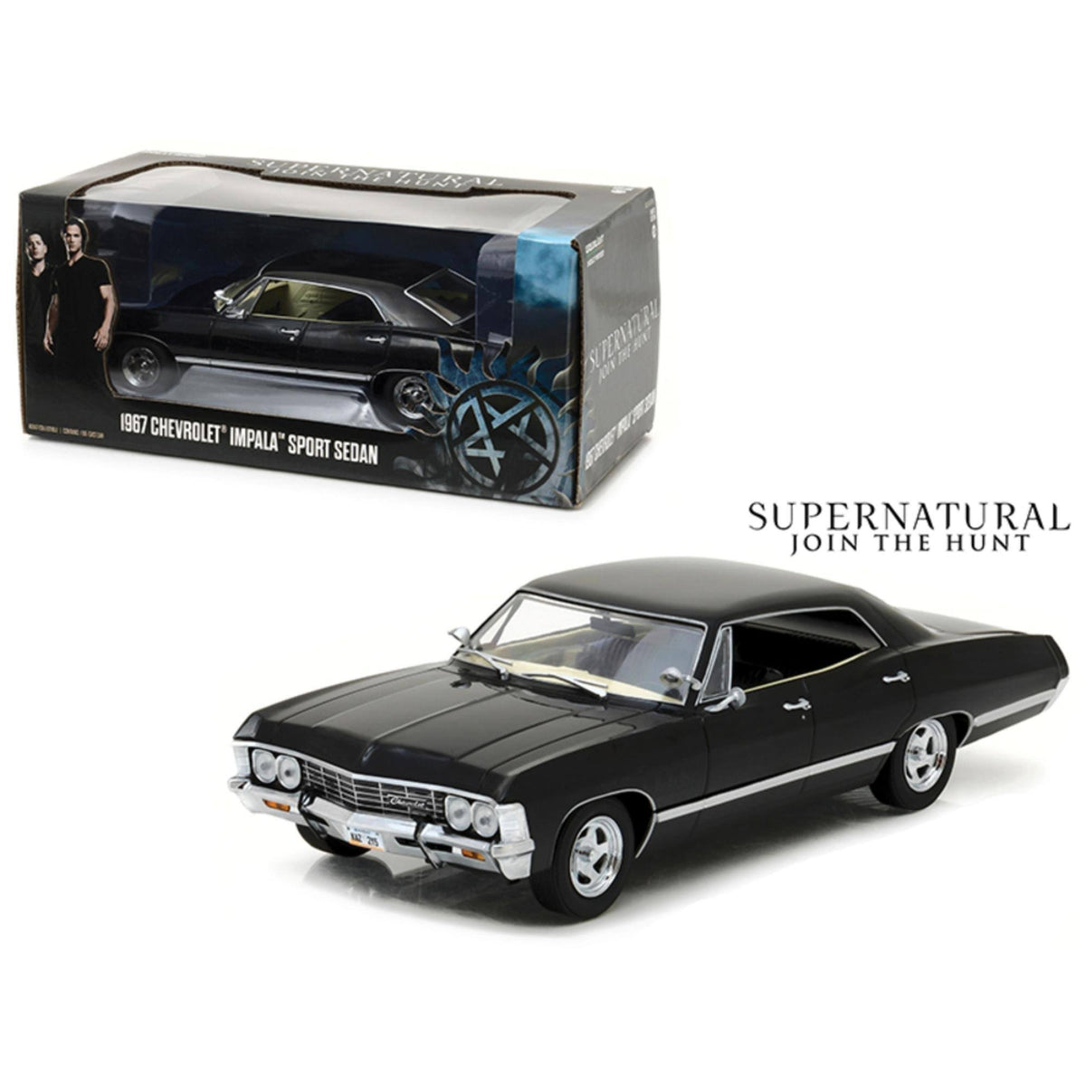 1967 Chevrolet Impala Sports Sedan Black 1/24 C849