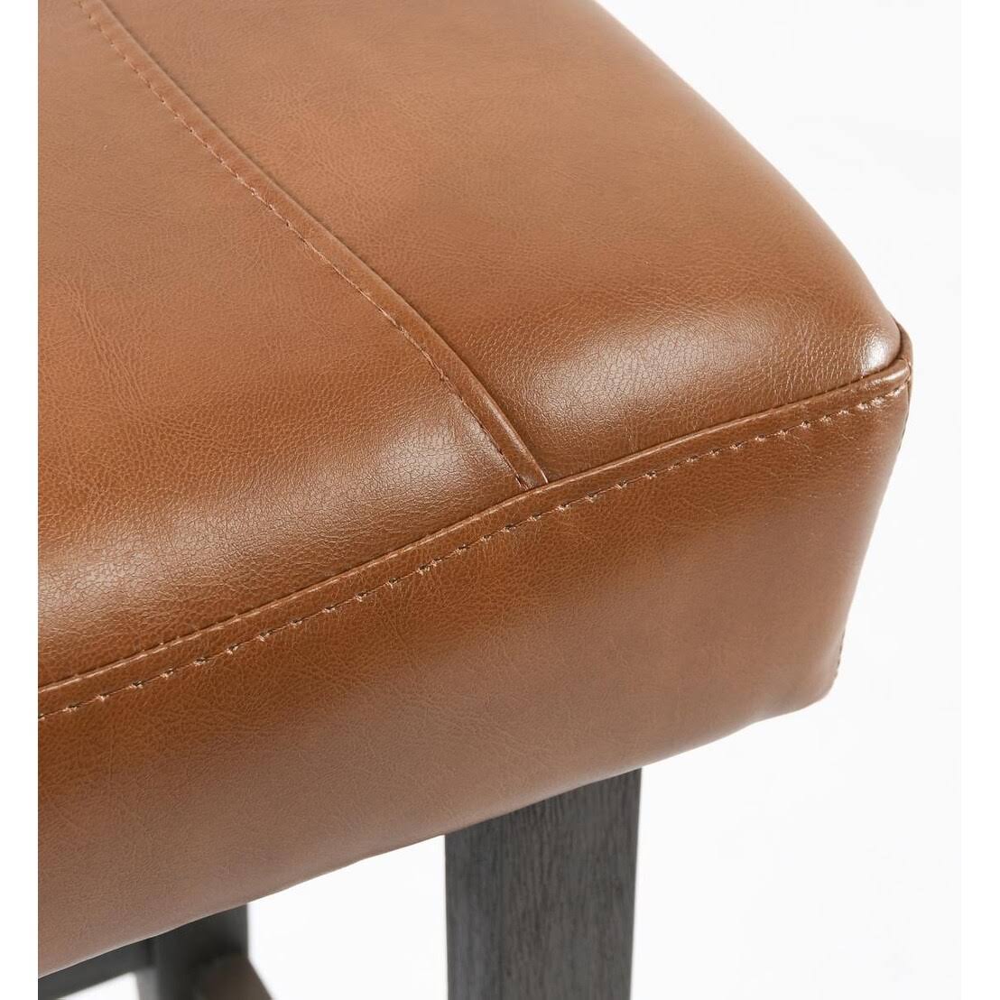 Camel Beige Backless Counterstool F4378